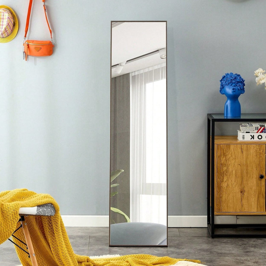 Full Body Mirror, Dressing Mirror, Bedroom Porch, Decorative Mirror, Clothing Store, Floor Standing Mirror. Image 1