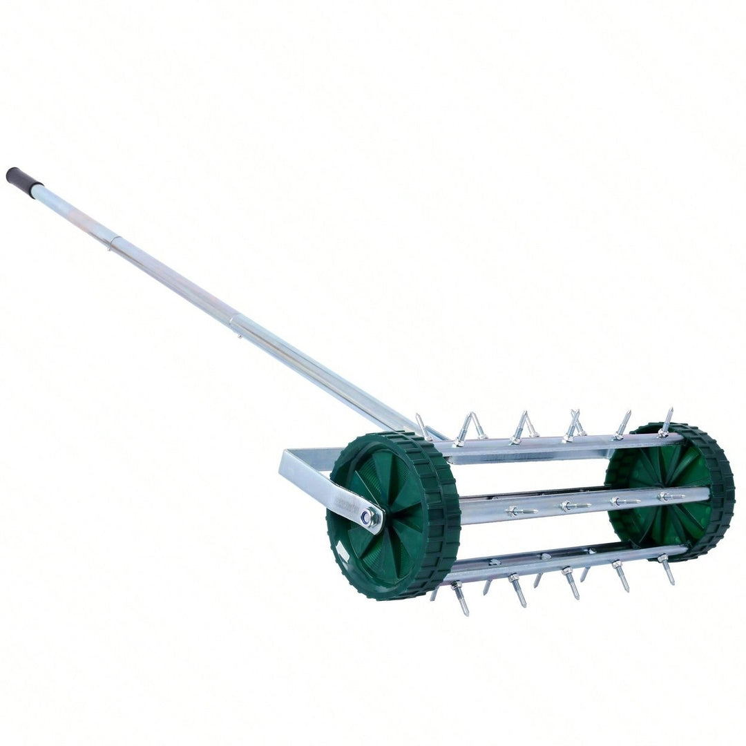 Heavy-Duty Spike Lawn Aerator: Enhance Your Lawns Health With Efficient And Durable Design Image 5