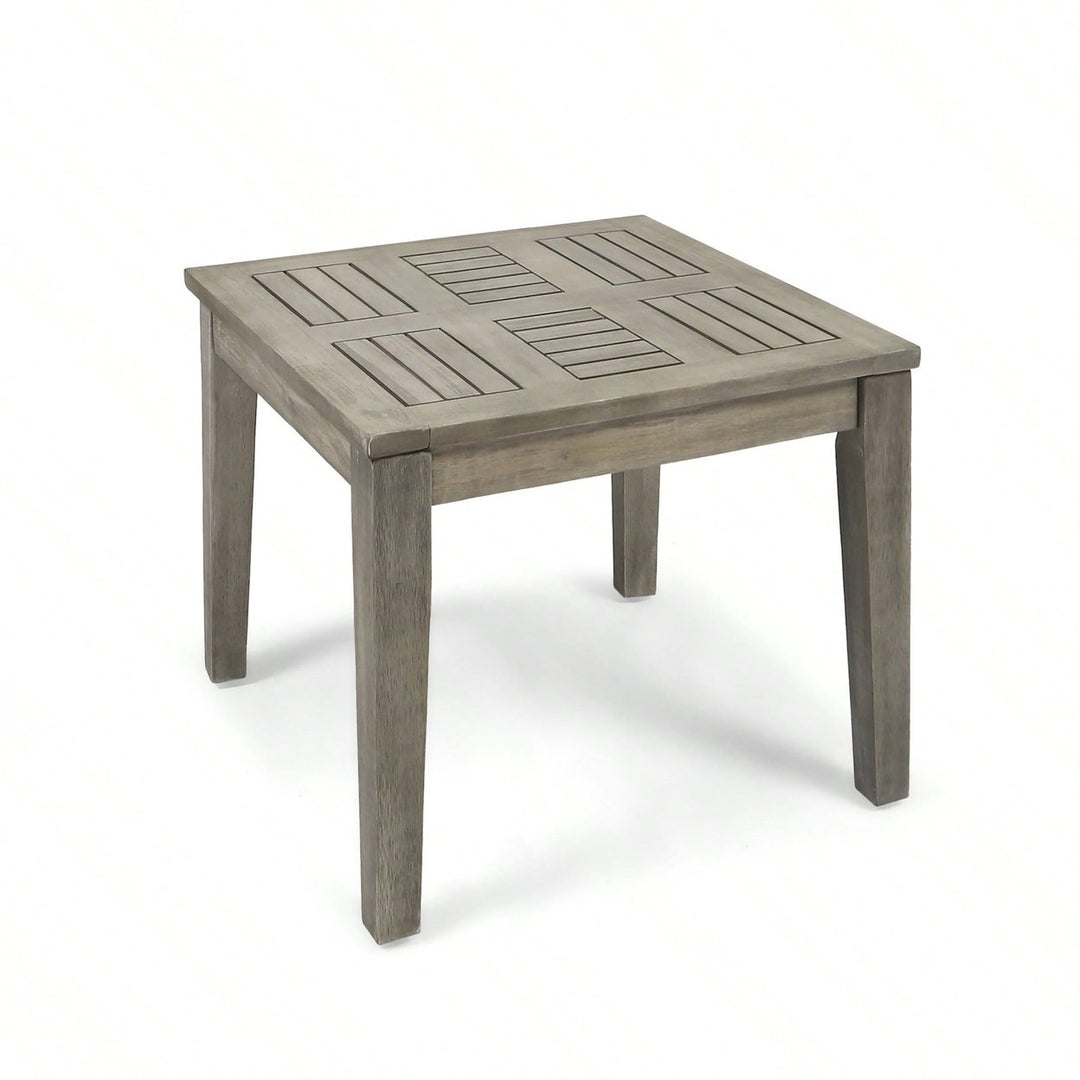 Hampton Wood Side Table Image 1