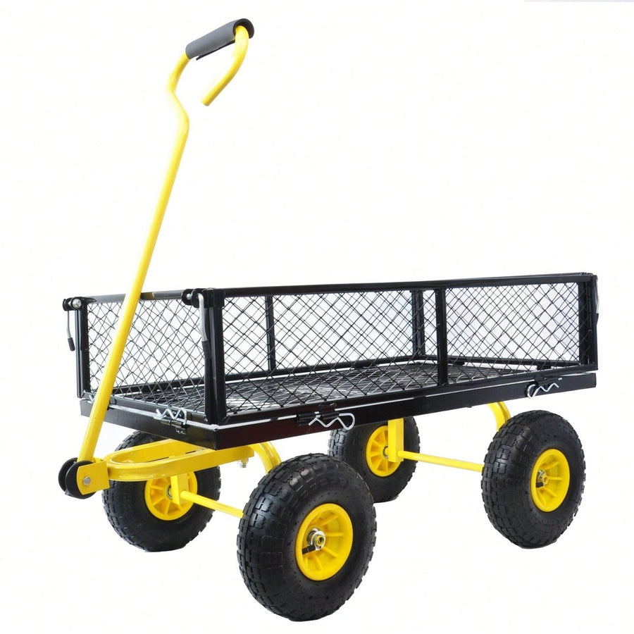 Garden Cart Trucks Make It Easier To Transport Firewood Image 1