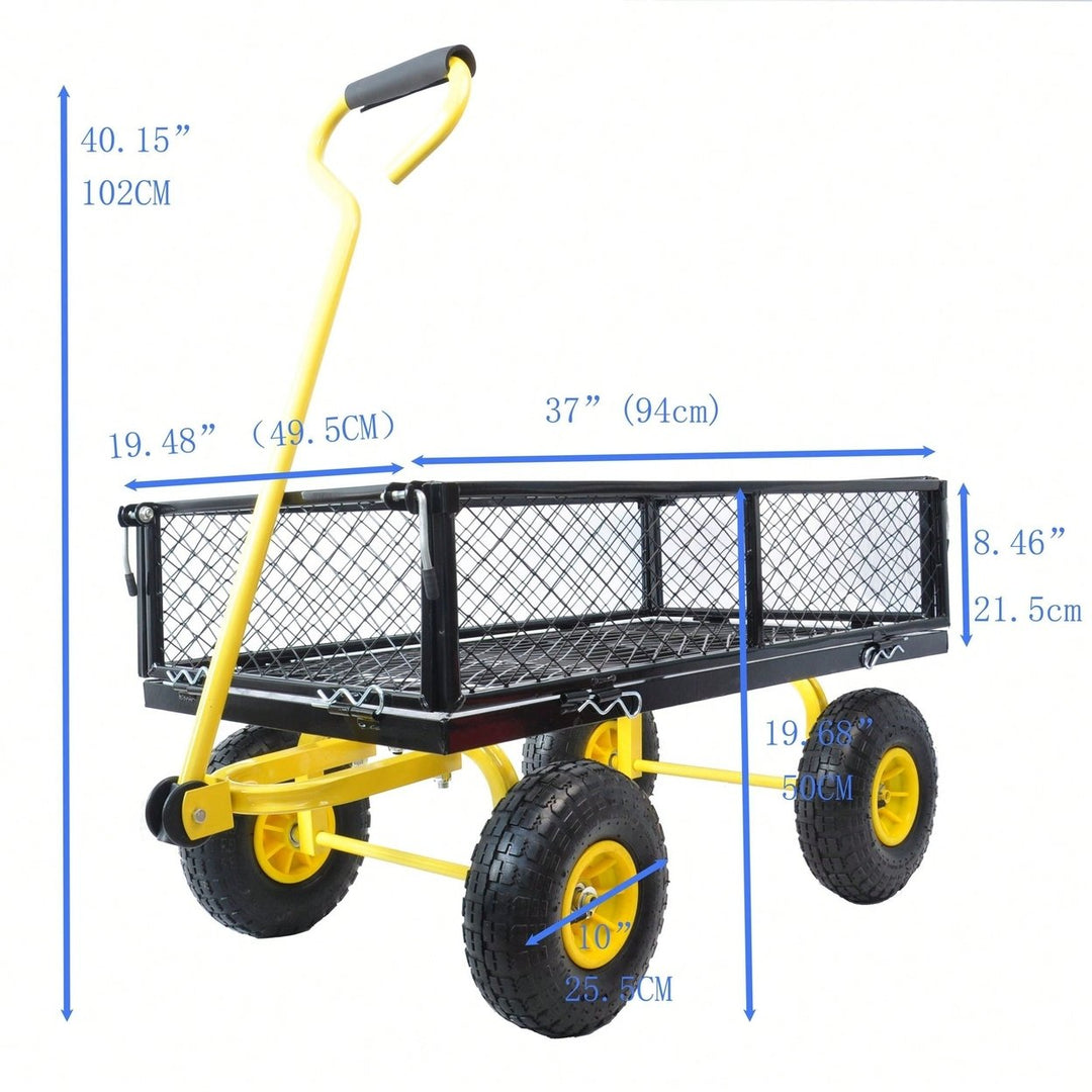 Garden Cart Trucks Make It Easier To Transport Firewood Image 5