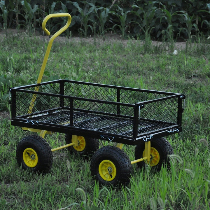 Garden Cart Trucks Make It Easier To Transport Firewood Image 7