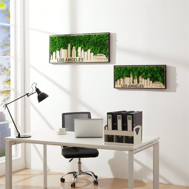 Los Angeles Skyline Metal Wall Art  Stunning City Silhouette For Image 3