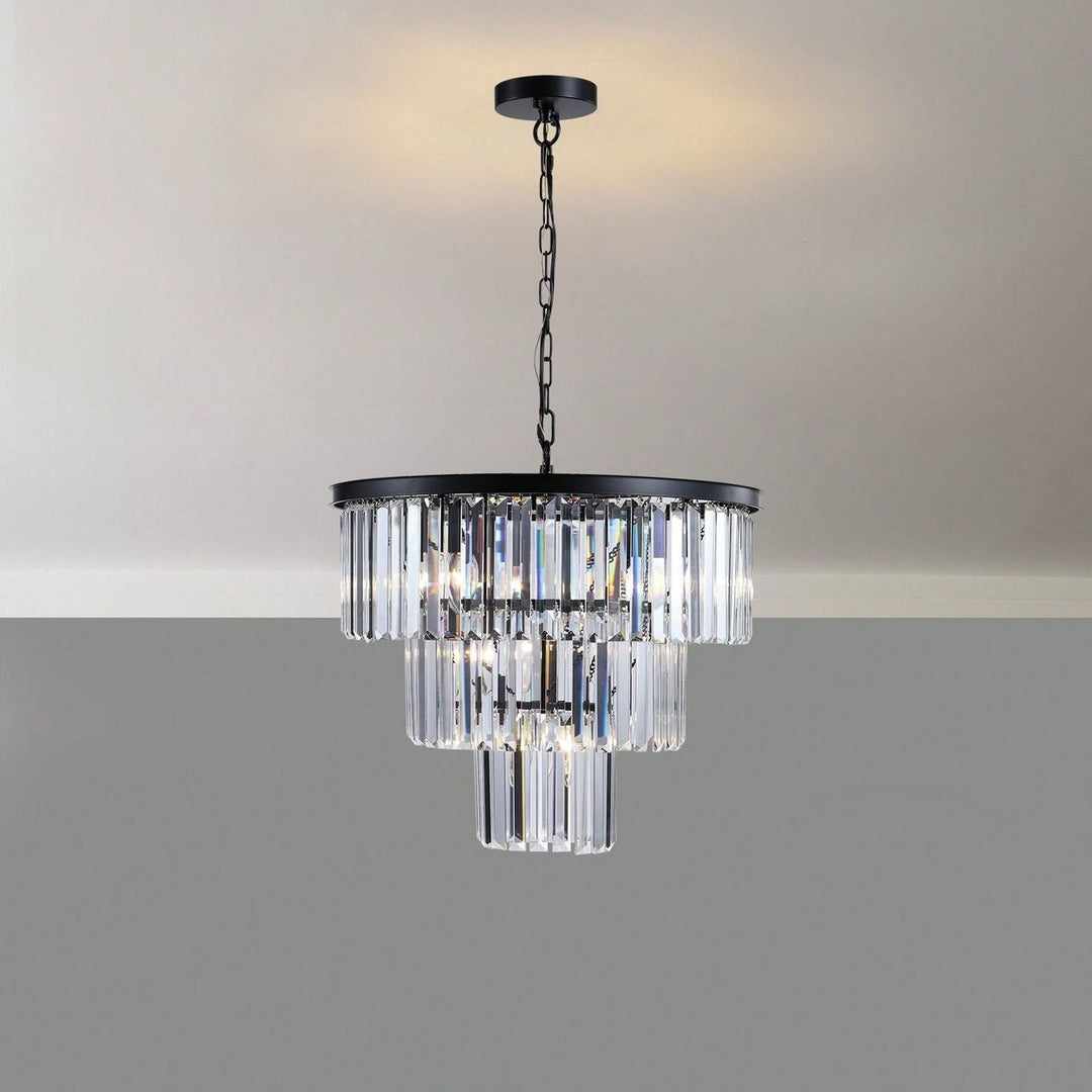 Luxury Crystal Chandelier Modern Chandeliers Lights Fixture Hanging Pendant Light Fixture For Dining Room Bedroom Living Image 4