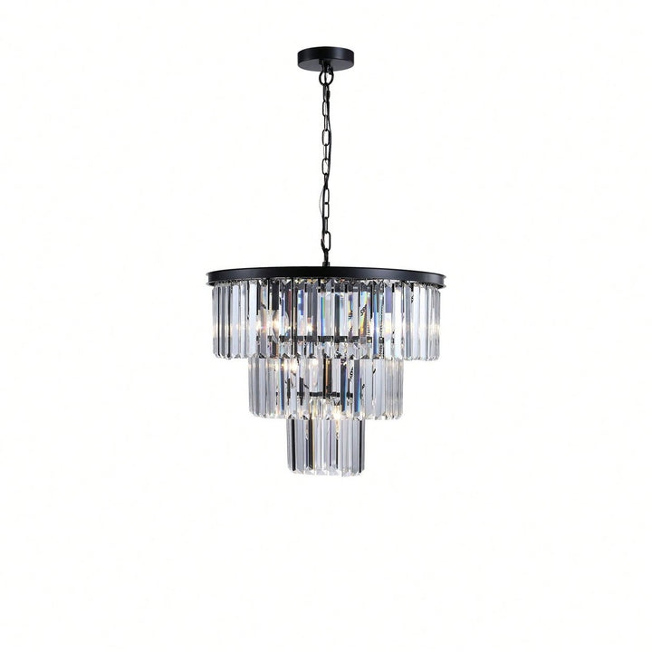 Luxury Crystal Chandelier Modern Chandeliers Lights Fixture Hanging Pendant Light Fixture For Dining Room Bedroom Living Image 10