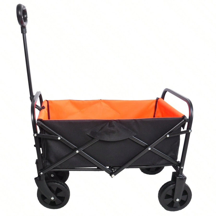 Mini Folding Wagon Garden And Beach Cart Image 1