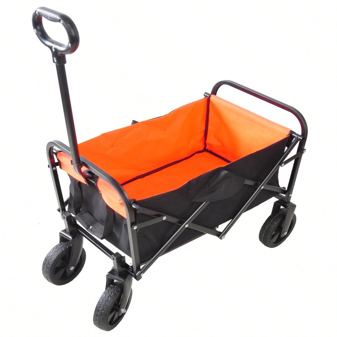 Mini Folding Wagon Garden And Beach Cart Image 3