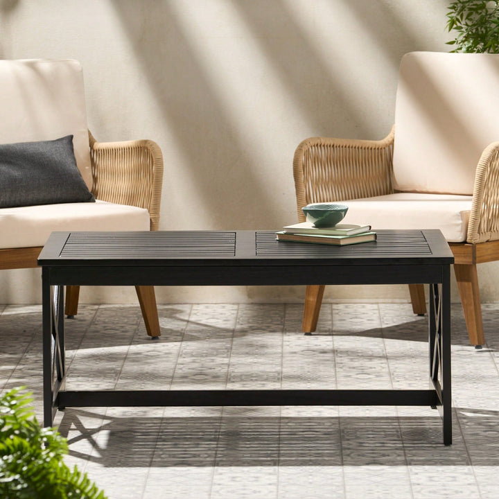 Modern Minimalist Coffee Table With Sleek Design For Living Room D cor Image 5