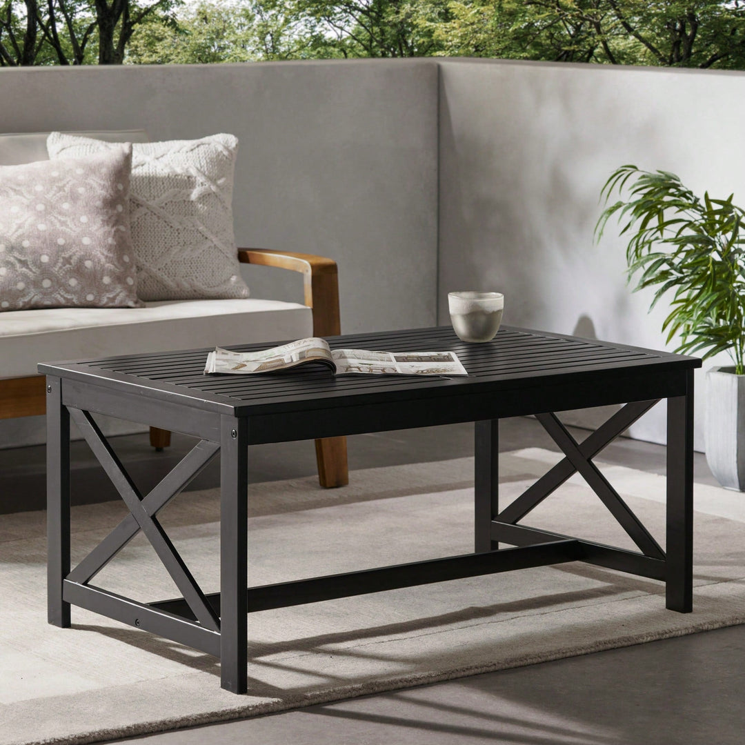 Modern Minimalist Coffee Table With Sleek Design For Living Room D cor Image 6