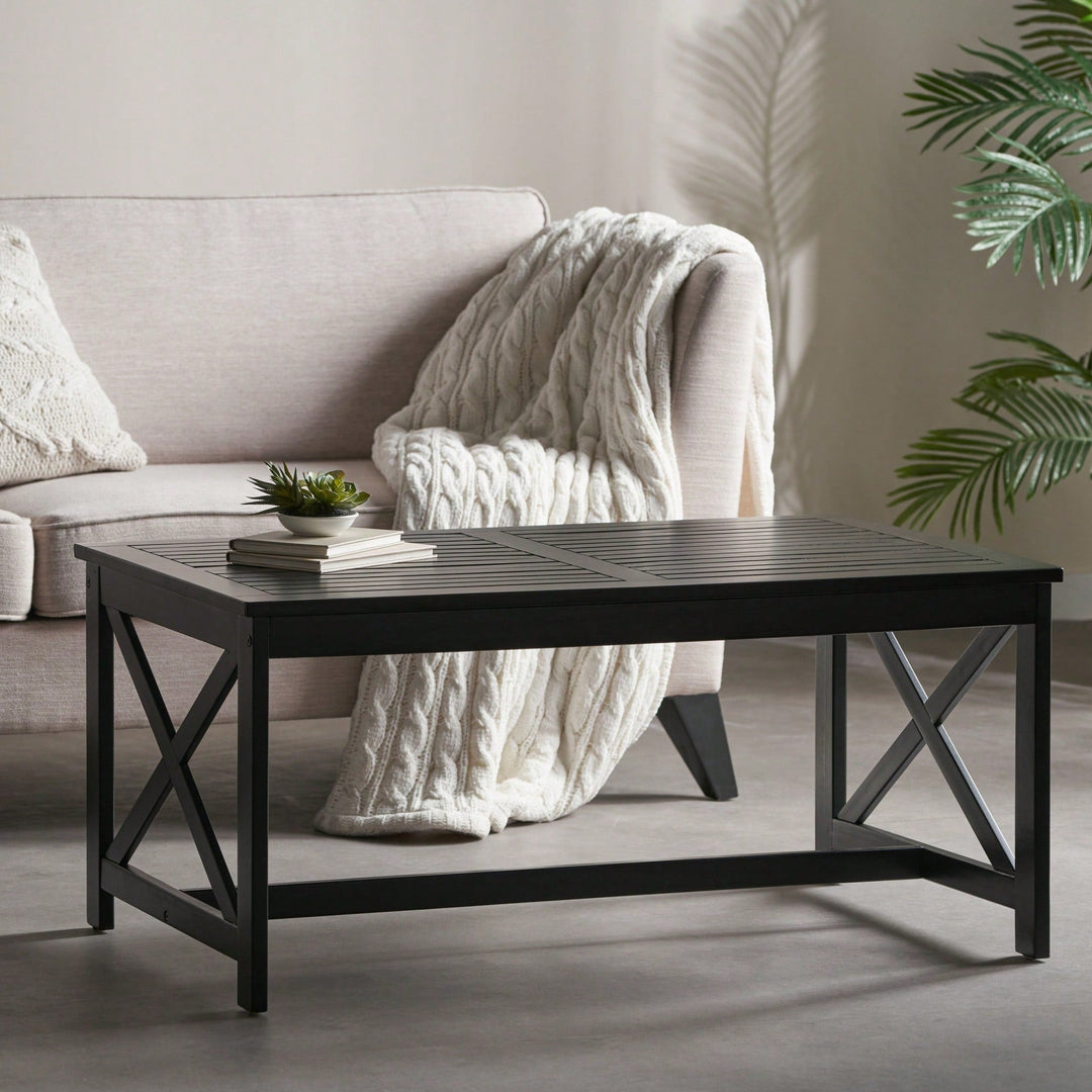 Modern Minimalist Coffee Table With Sleek Design For Living Room D cor Image 7