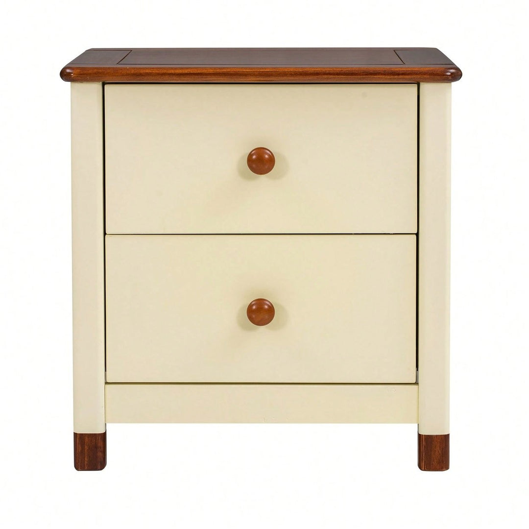 Multi-Purpose Nightstand With Sturdy Frame, Space-Saving Design, And Cute Aesthetics Image 1