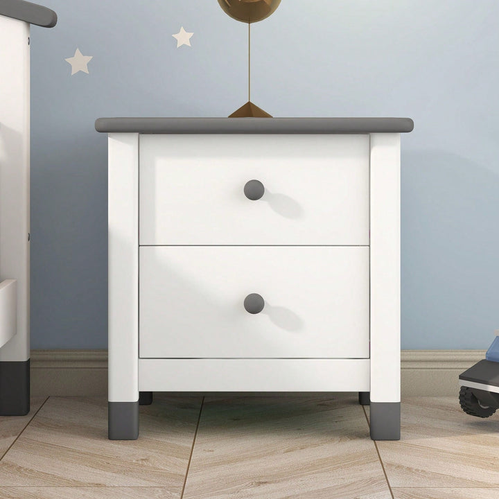 Multi-Purpose Nightstand With Sturdy Frame, Space-Saving Design, And Cute Aesthetics Image 6