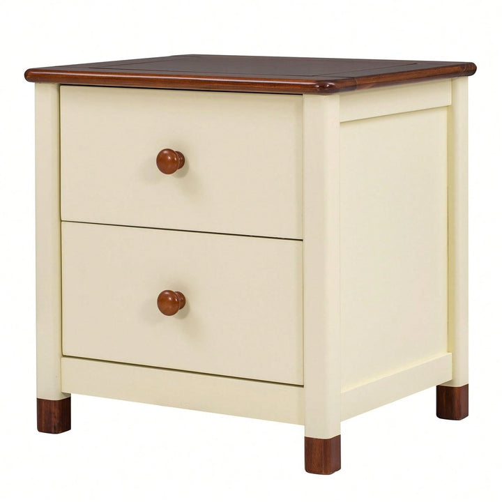 Multi-Purpose Nightstand With Sturdy Frame, Space-Saving Design, And Cute Aesthetics Image 8