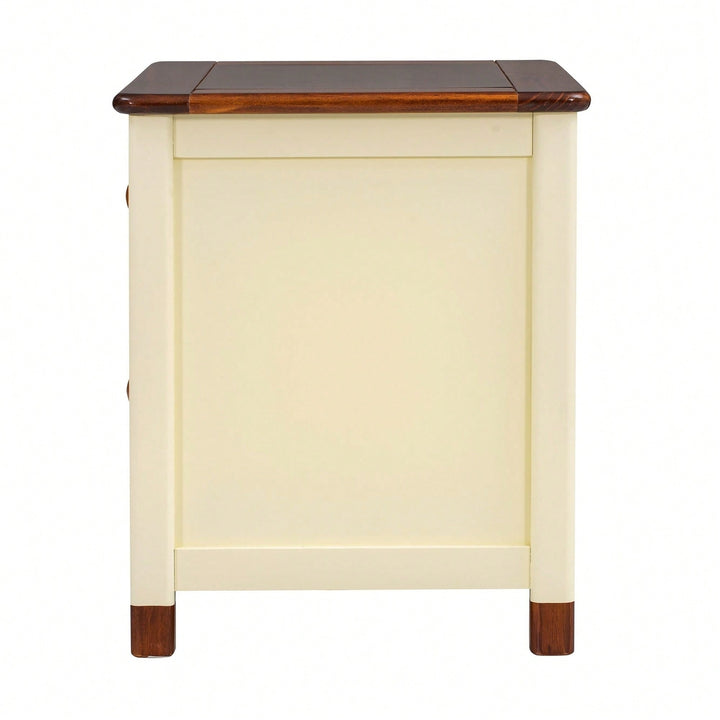 Multi-Purpose Nightstand With Sturdy Frame, Space-Saving Design, And Cute Aesthetics Image 9