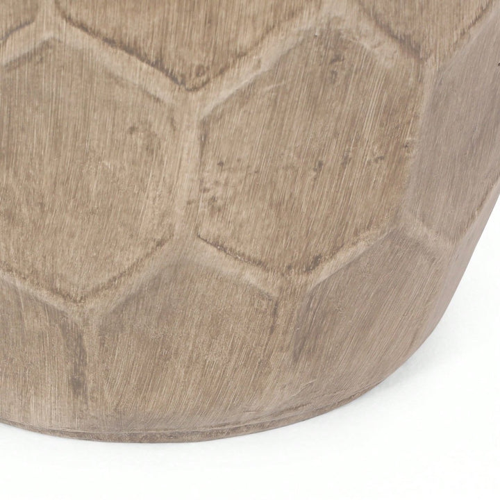 Outdoor LightWeight Concrete Side Table, Image 10