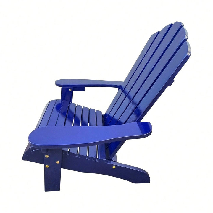 Outdoor Or Indoor Wood Children Adirondack Chair Image 7