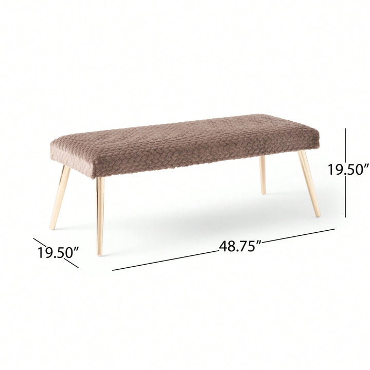 Premium Adjustable Outdoor Bench For Gardens And Patios  Weather-Resistant, Comfort-Designed Seating Image 6