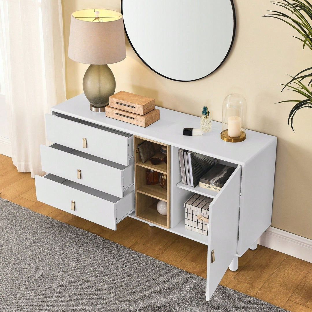 Multi-Functional Storage Cabinet, Chest Of Drawers, Wooden Storage Cabinet Image 5