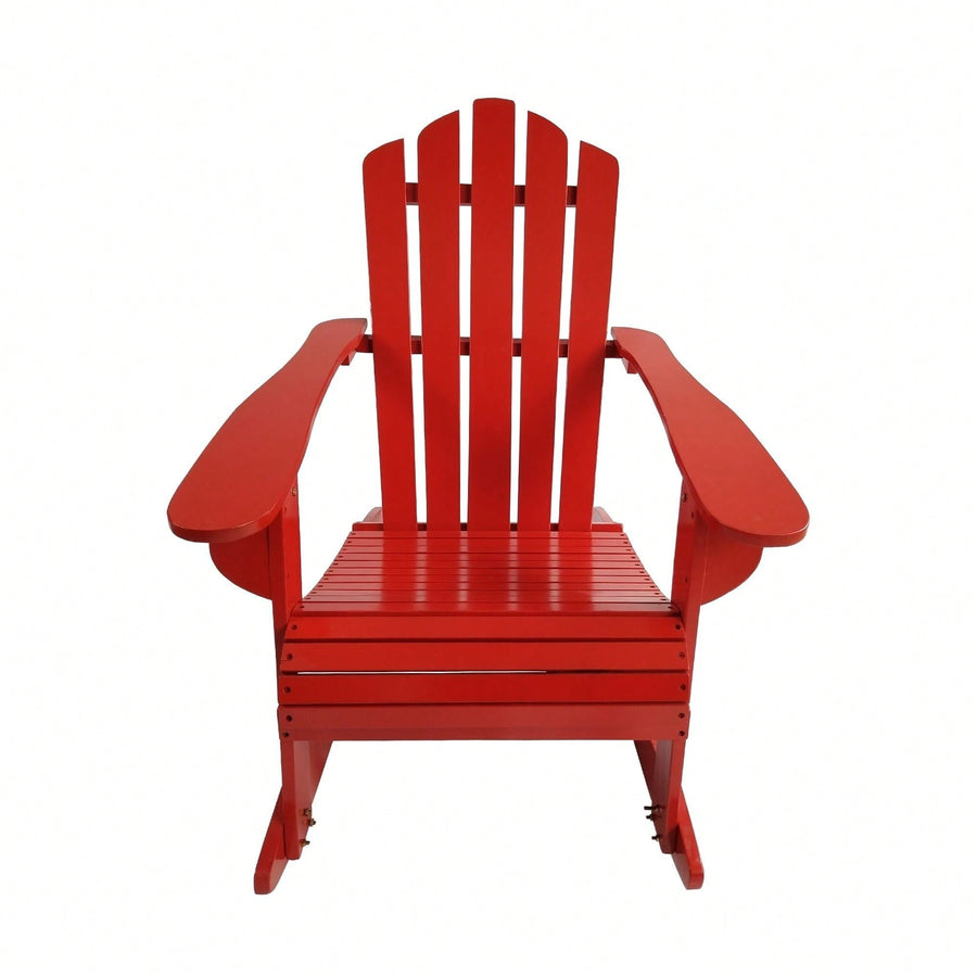 Relax In Style Versatile Reclining Adirondack Chair For Comfortable Outdoor Living Image 1