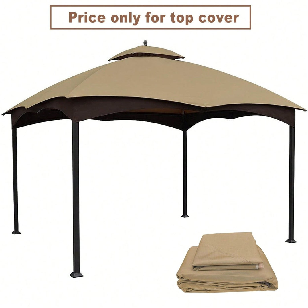 Replacement Canopy Top For 10x12 Ft Heavy Duty Gazebo With Air Vent Waterproof UV Protection Image 9