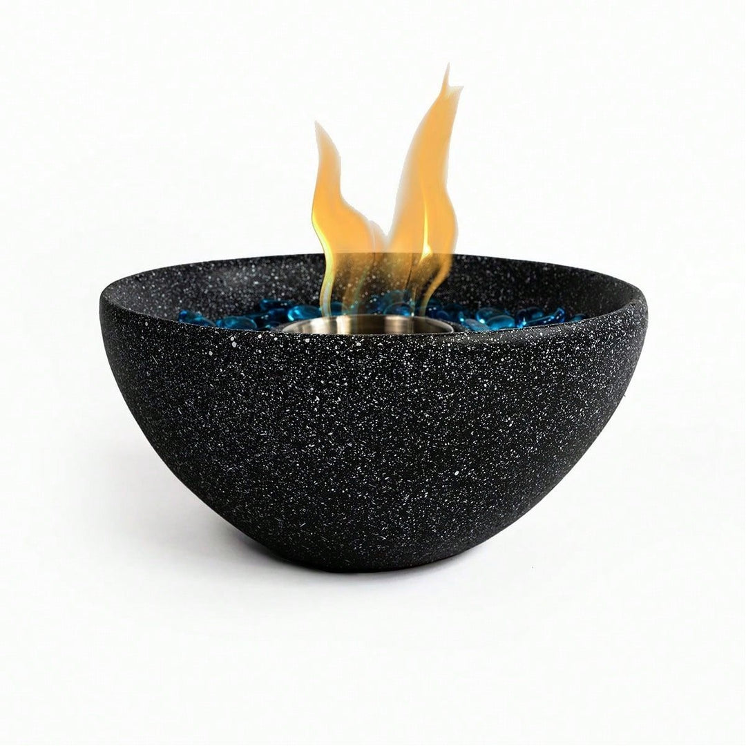 Tabletop Fire Pit Ethanol Fire Pit Tabletop Fire Bowl Outdoor and Indoor Portable Ethanol Fireplace Alcohol Fire Pot Image 4