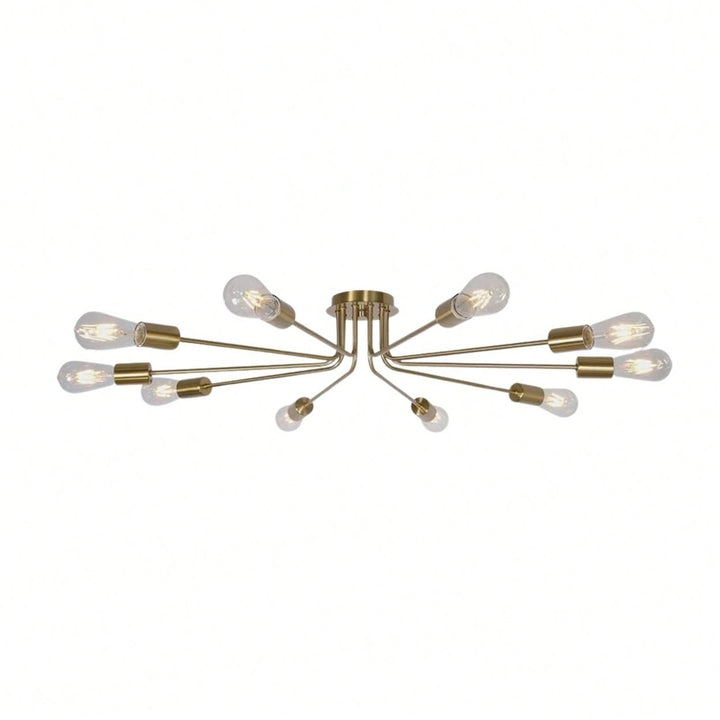 Stylish Light Semi Flush Mount Ceiling Fixture for Kitchen Living Room Bedroom Hallway and Cafe Image 1