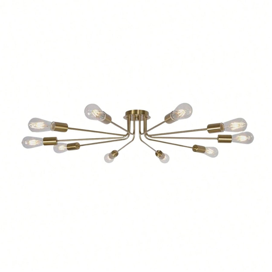 Stylish Light Semi Flush Mount Ceiling Fixture for Kitchen Living Room Bedroom Hallway and Cafe Image 1