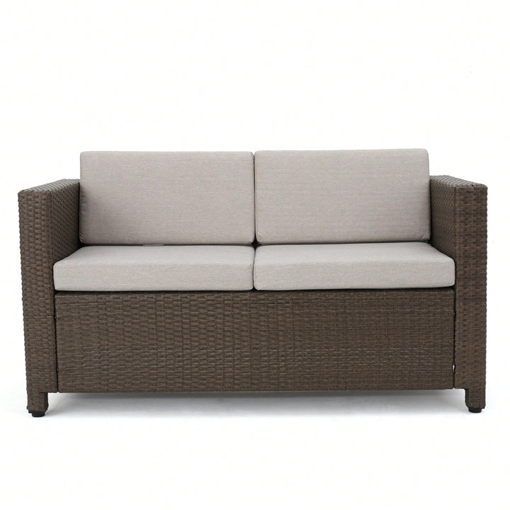 Stylish And Comfortable Two-Seater Loveseat For Cozy Living Spaces Image 1