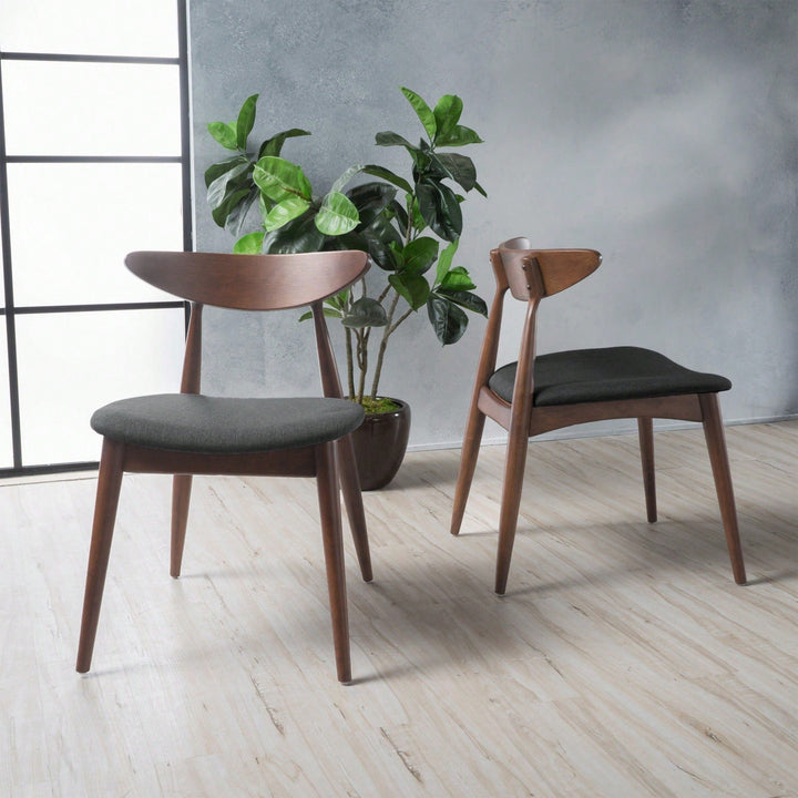 Stylish Dining Chair Set - Modern Ergonomic Design For Comfort And Elegance - Perfect For Home Or Office Image 4