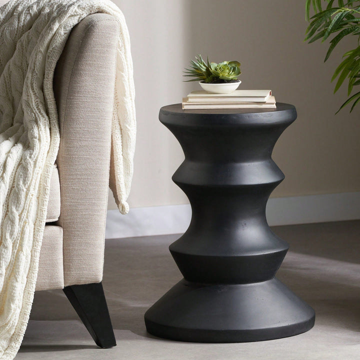 Stylish 22-Inch MGO Side Table For Outdoor And Indoor Use - Weather-Resistant and Durable Design Image 4