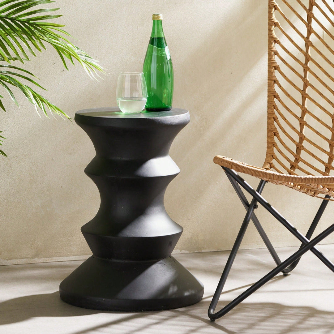 Stylish 22-Inch MGO Side Table For Outdoor And Indoor Use - Weather-Resistant and Durable Design Image 6