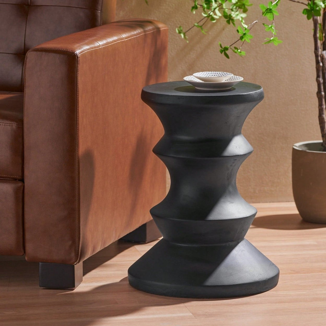 Stylish 22-Inch MGO Side Table For Outdoor And Indoor Use - Weather-Resistant and Durable Design Image 8