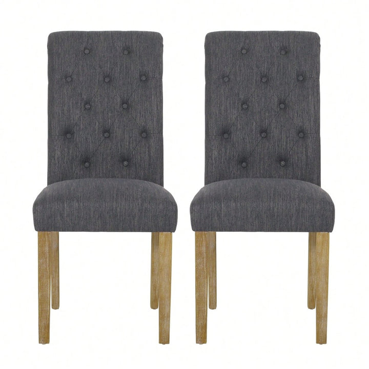 Stylish And Comfortable Dining Chair Set For Modern Homes - Set Of 2 Image 1