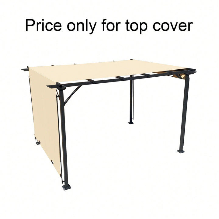 Universal Canopy Cover Replacement For 12x9 Ft Curved Outdoor Pergola Structure Image 4