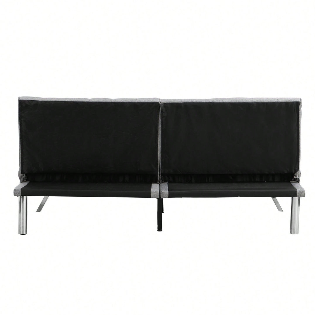 Versatile Futon Sofa Bed for Stylish Living Room Comfort and Space Saving Image 10