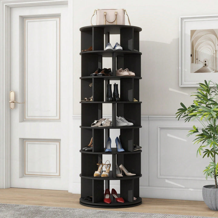 23.6 Rotating Shoe Rack Tower Image 3