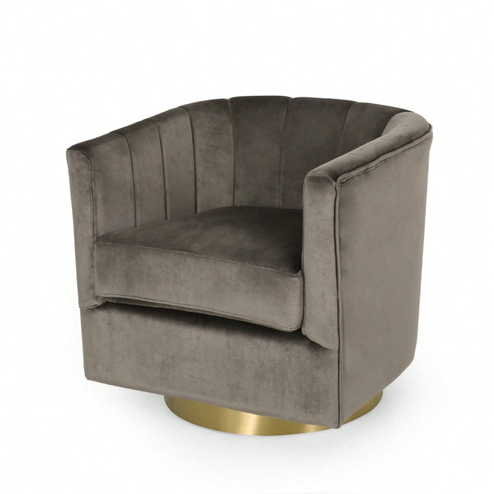 Versatile Swivel Armchair For Comfortable Seating And Stylish Decor Image 3