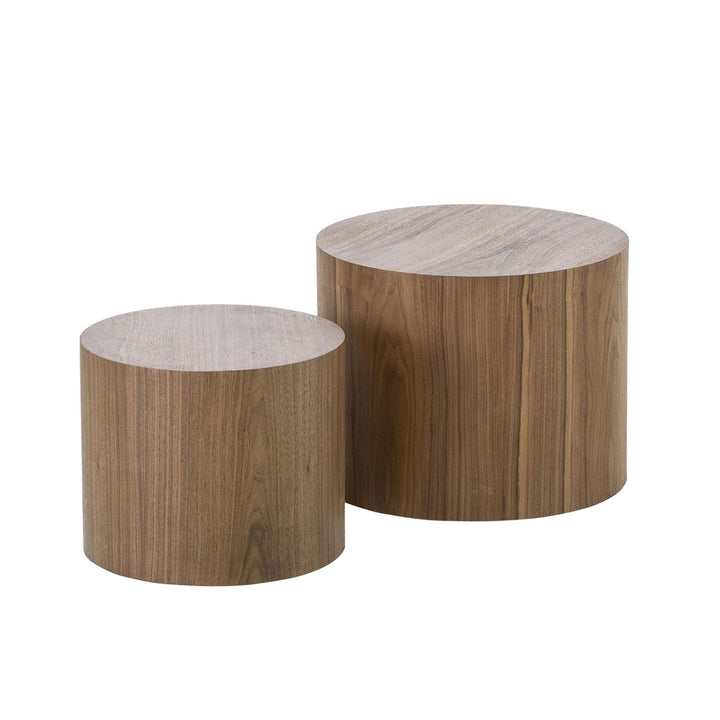 Versatile MDF Side Table with Ash, Oak, or Walnut Veneer - Coffee Table, End Table, Ottoman - Stylish Home D cor Image 5