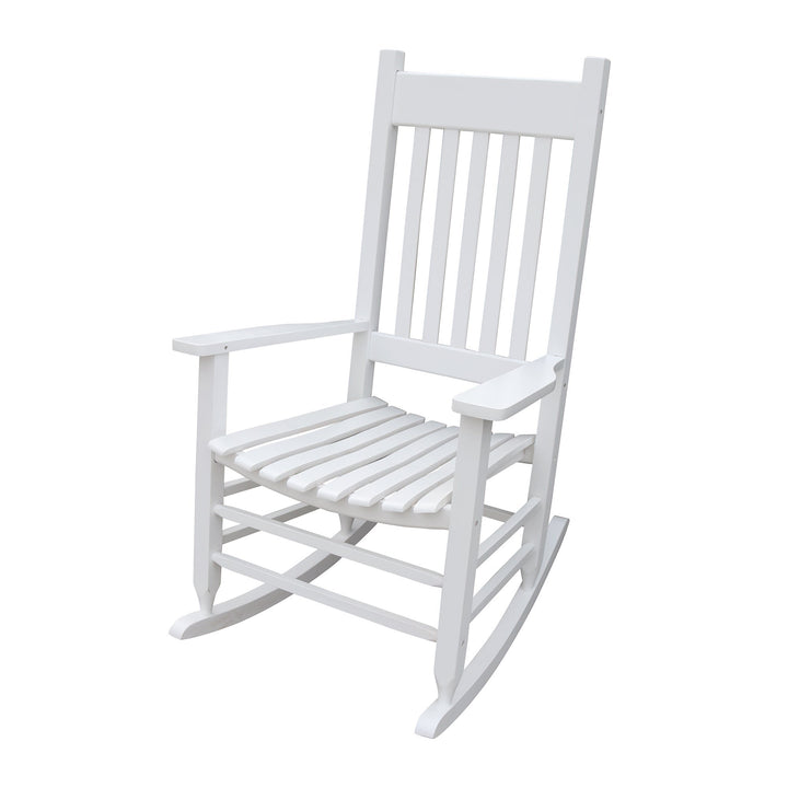 Wooden Porch Rocker Chair Image 2