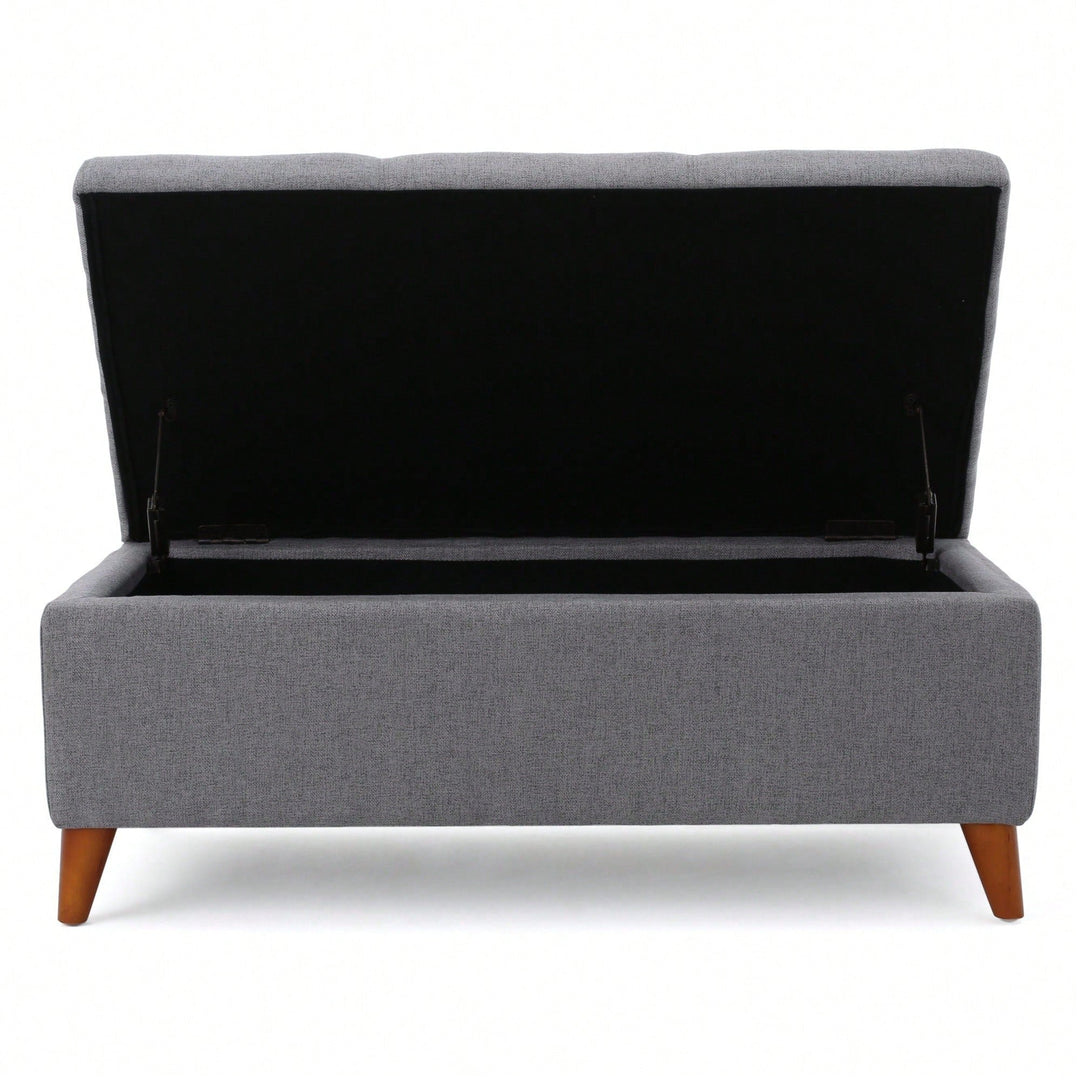 Versatile Storage Ottoman - Chic And Functional Space-Saving Solution For Your Home Image 5