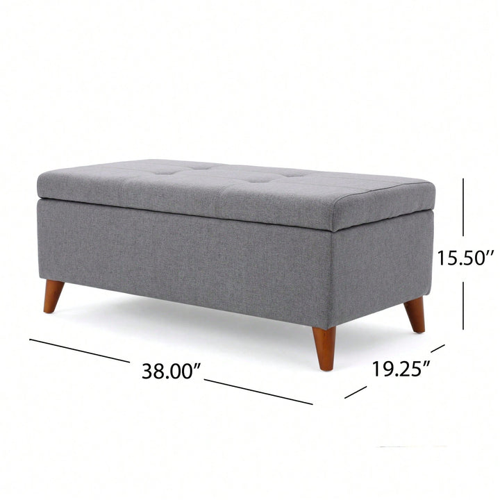 Versatile Storage Ottoman - Chic And Functional Space-Saving Solution For Your Home Image 6