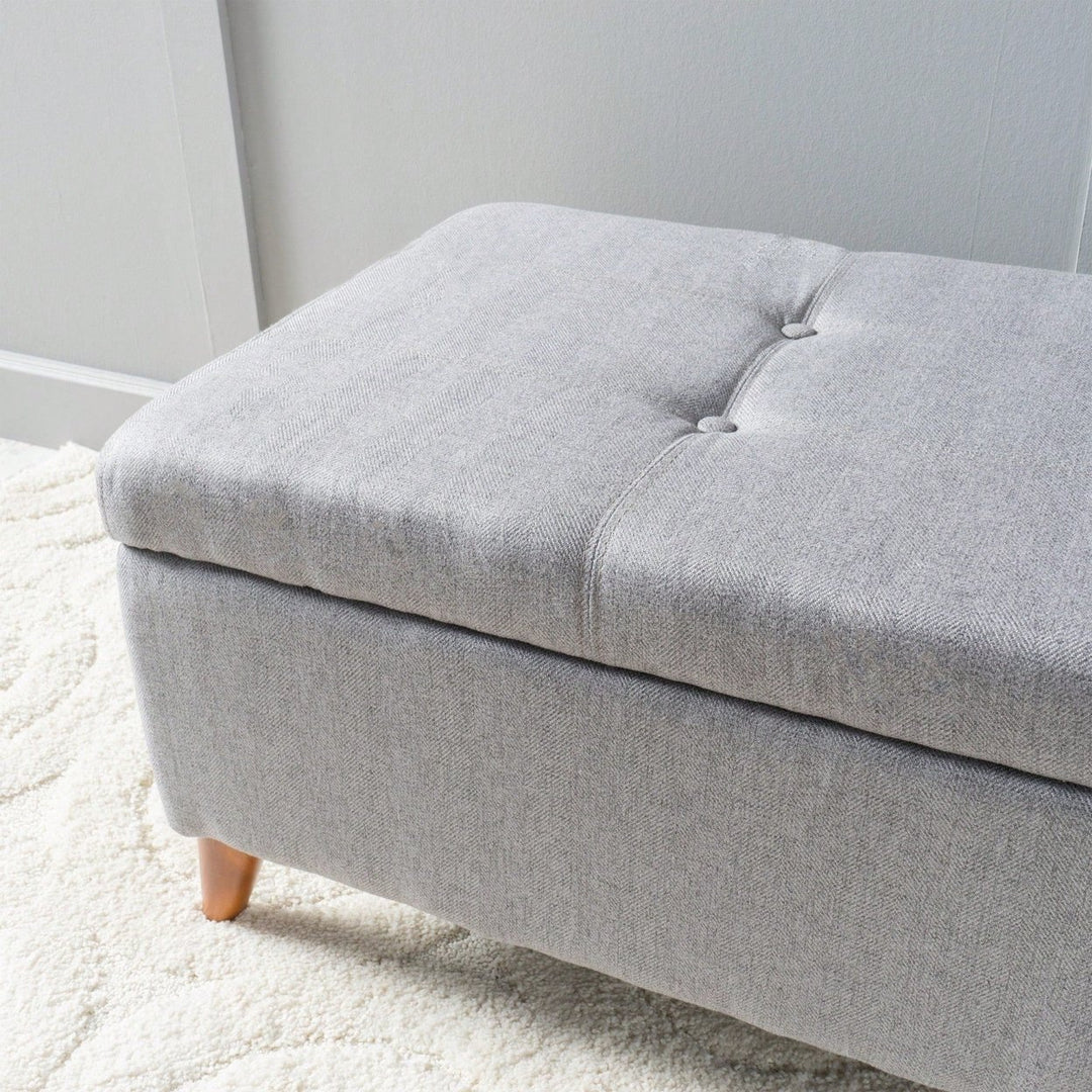 Versatile Storage Ottoman - Chic And Functional Space-Saving Solution For Your Home Image 11