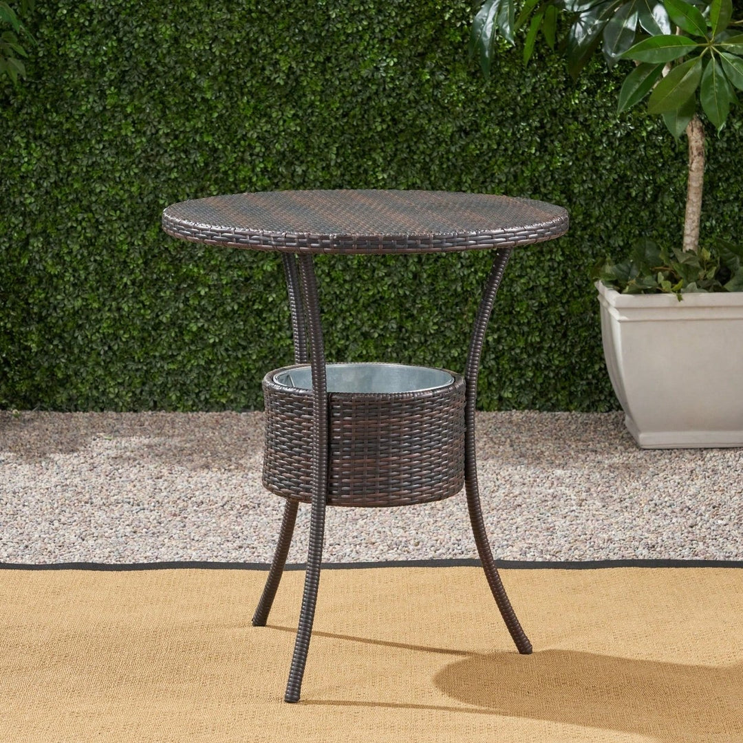 Stylish Rattan Counter Table For Modern Dining Spaces Image 3