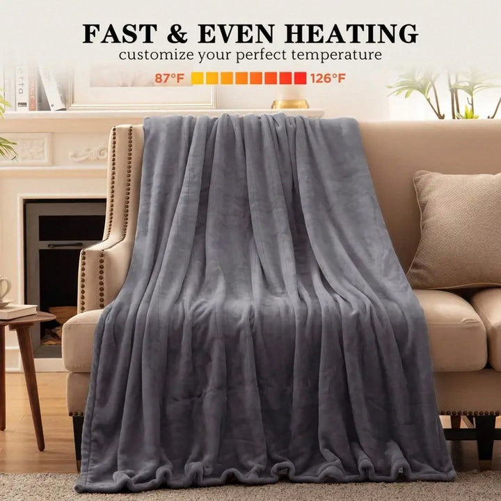 Ultra Soft Heated Blanket For Cozy Warmth And Comfort In All Seasons Image 8