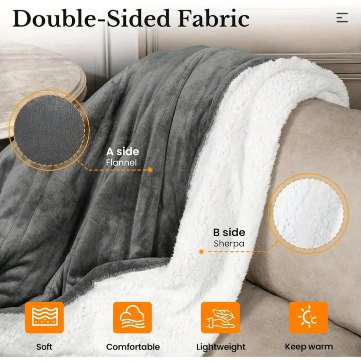 130x180 Electric Blanket For Cozy Warmth And Comfort In Cold Weather Image 8