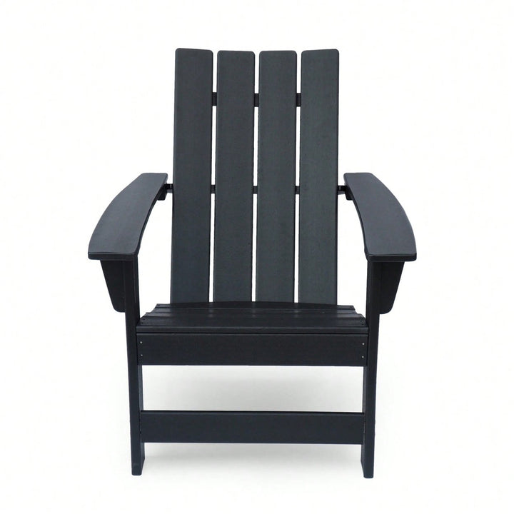 Comfortable Outdoor Adirondack Chair For Relaxing In Your Garden Or Patio Image 1