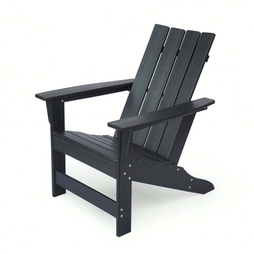 Comfortable Outdoor Adirondack Chair For Relaxing In Your Garden Or Patio Image 2