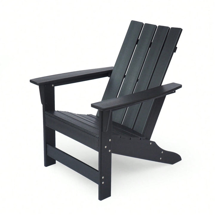 Comfortable Outdoor Adirondack Chair For Relaxing In Your Garden Or Patio Image 2