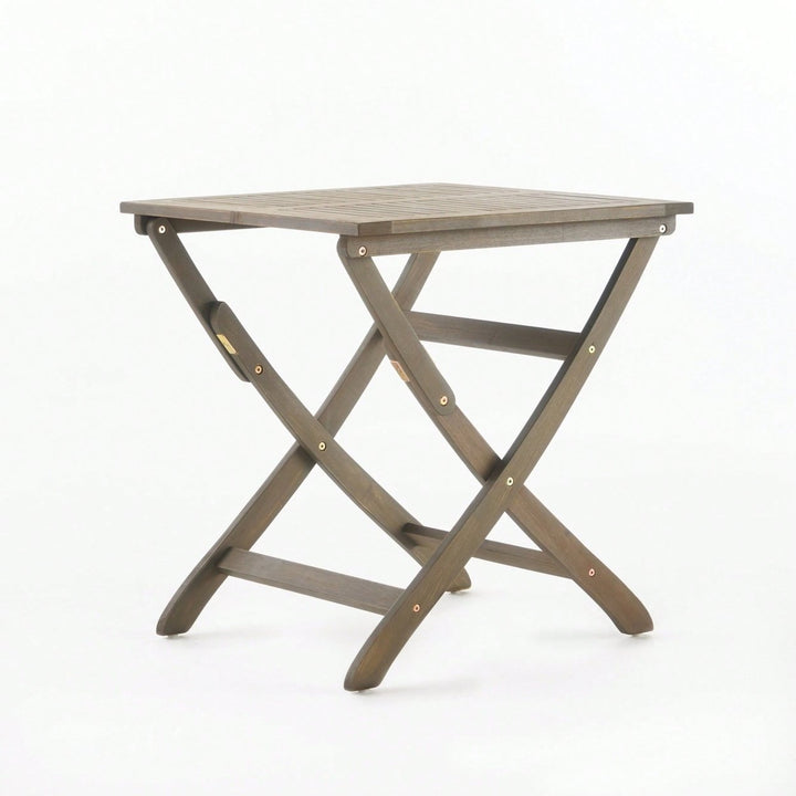 Compact Foldable Bistro Table For Outdoor And Indoor Use Image 1