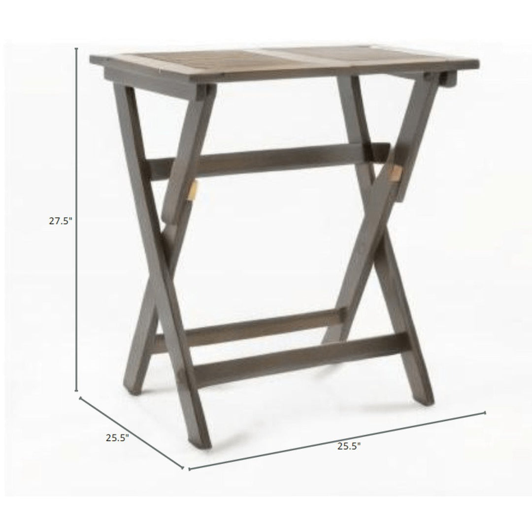 Compact Foldable Bistro Table For Outdoor And Indoor Use Image 8